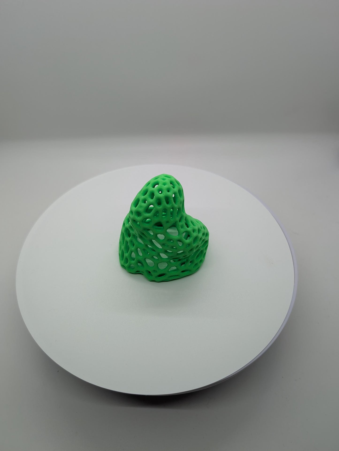 Fish hide for aquarium/ tank green small 4 inches tall great for baby fish