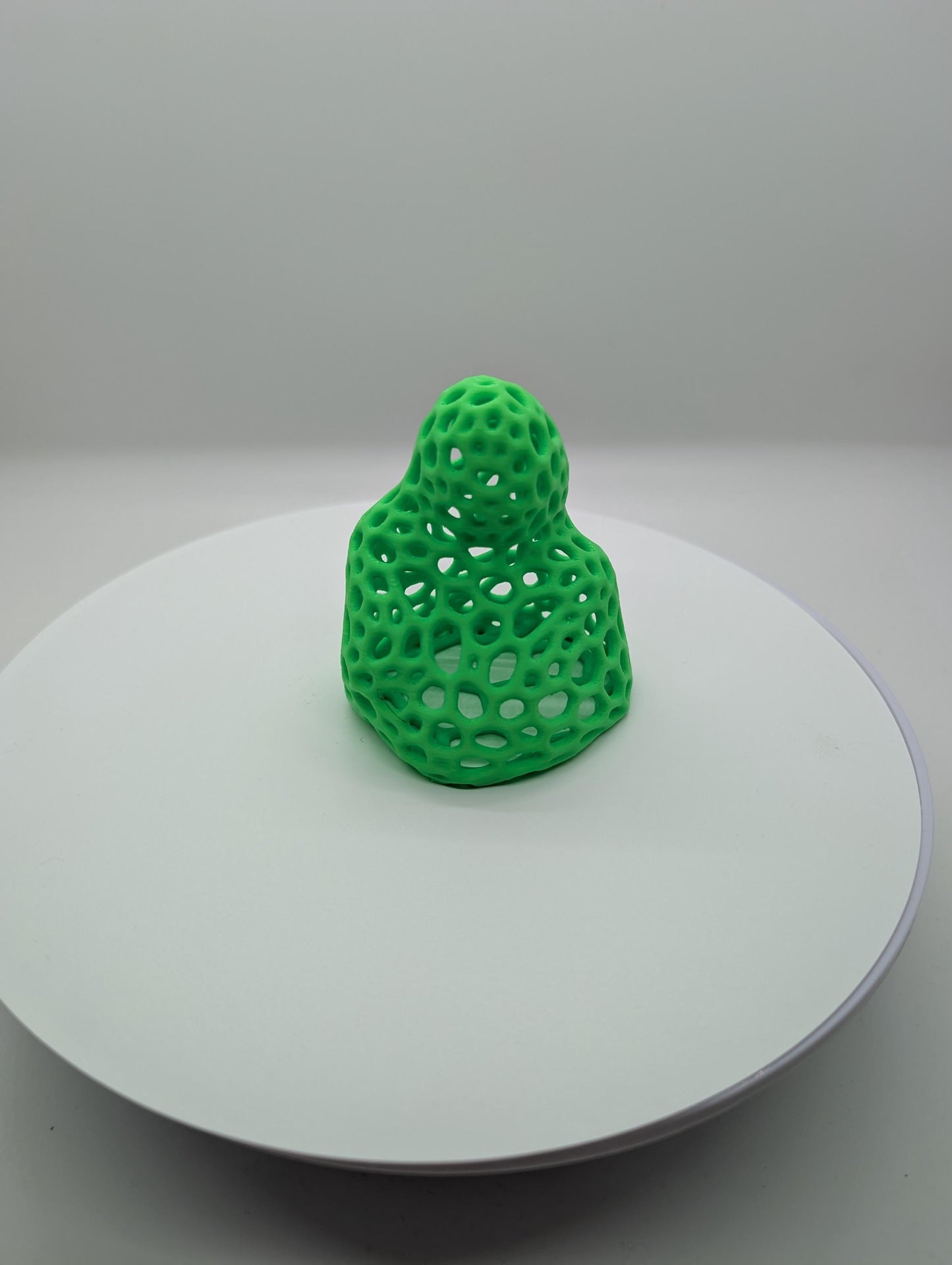 Fish hide for aquarium/ tank green small 4 inches tall great for baby fish