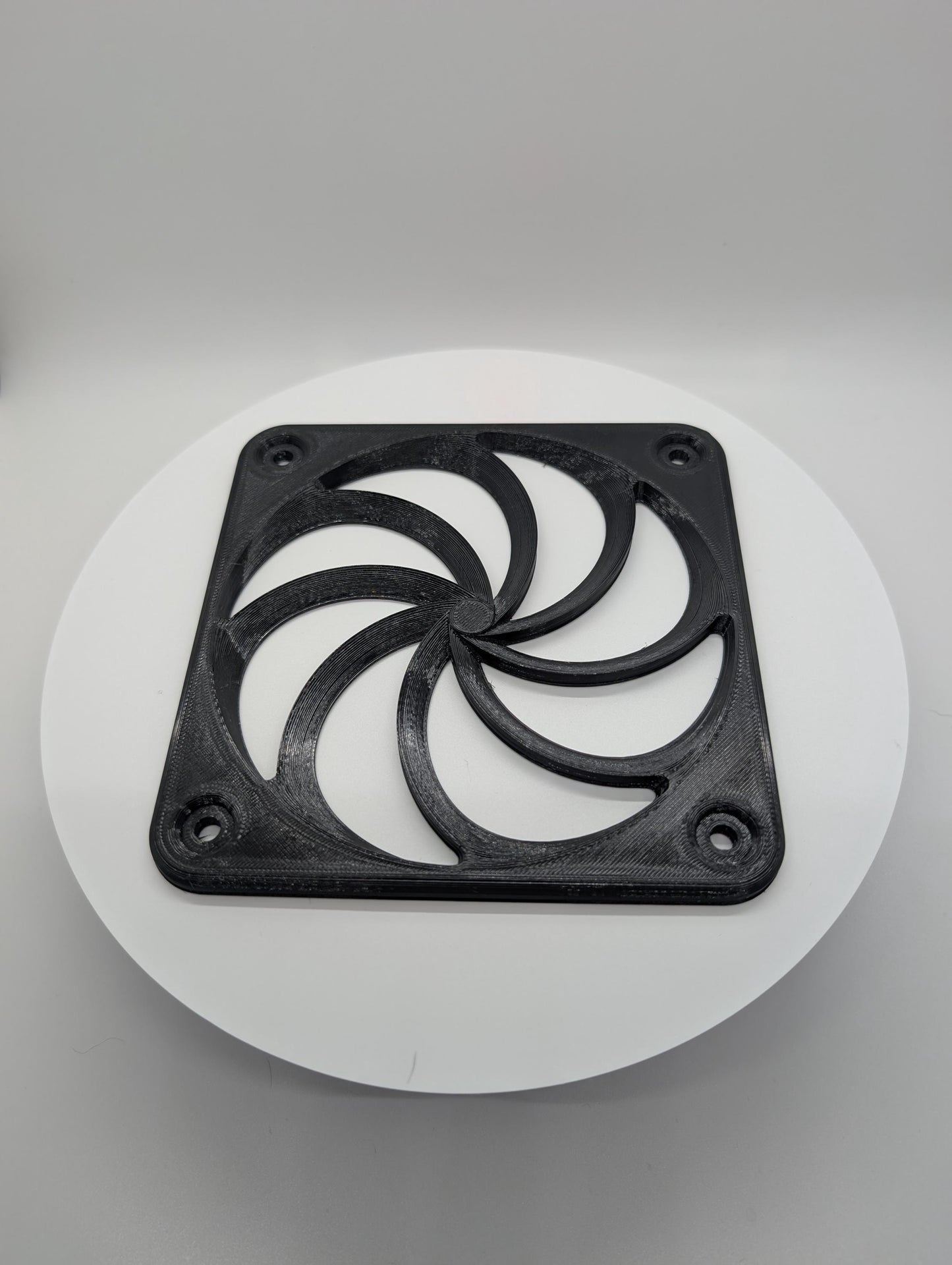2x - 120mm fan covers Swirl pattern