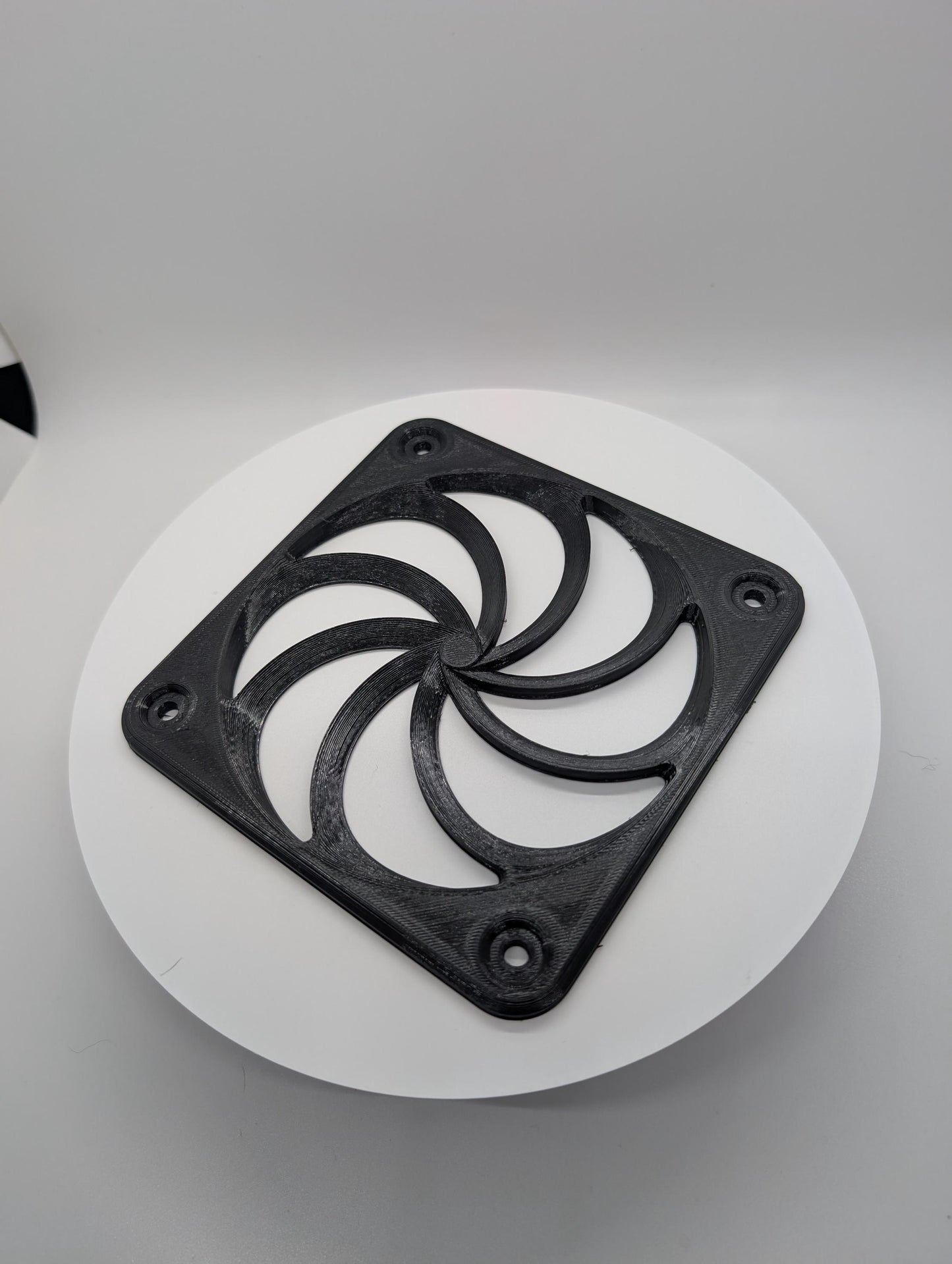 2x - 120mm fan covers Swirl pattern