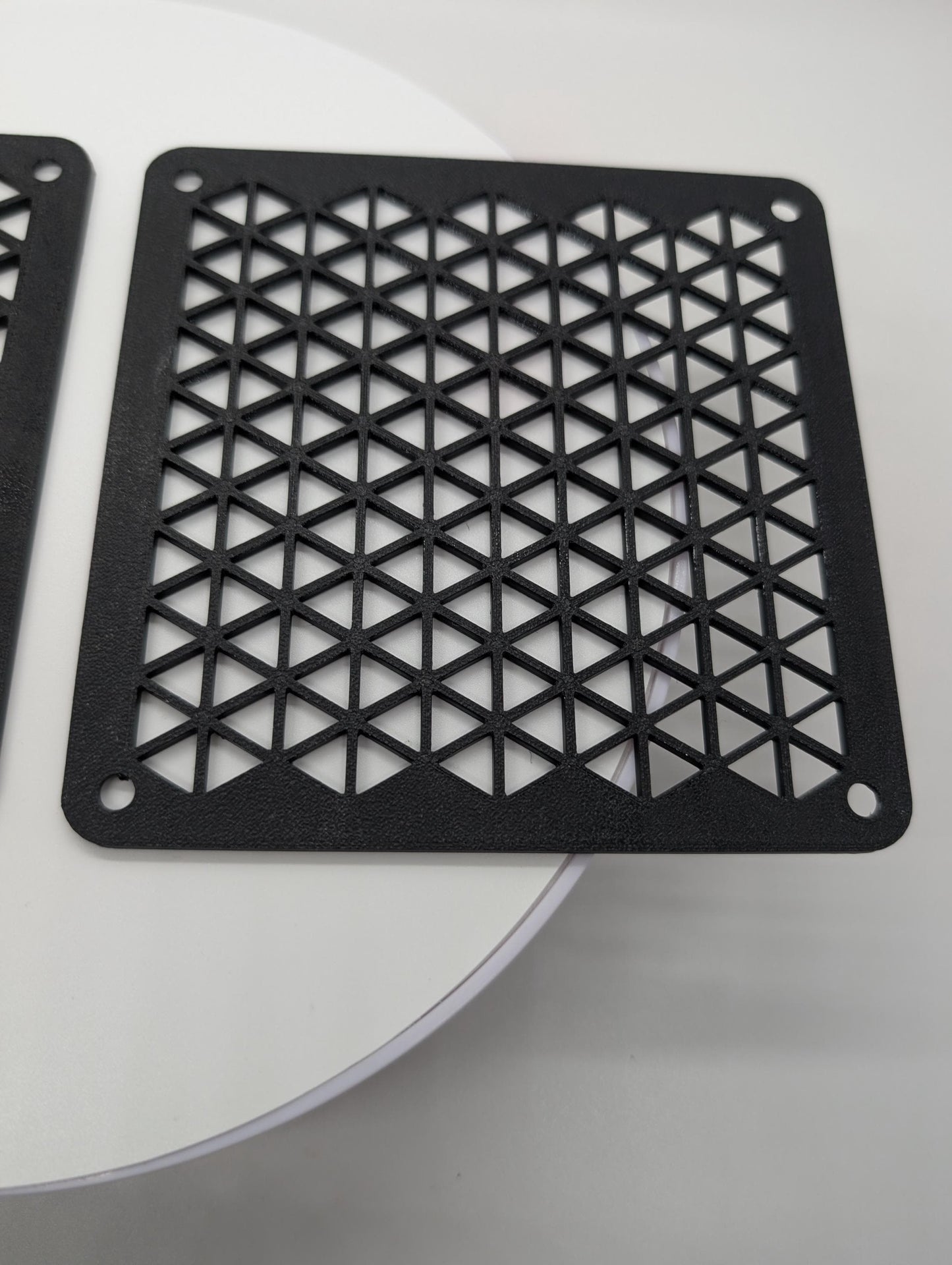 2x - 120mm fan covers Triangle Custom PC Black