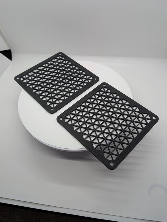 2x - 120mm fan covers Triangle