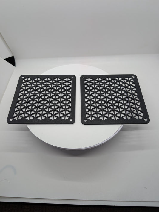 2x - 120mm fan covers Triangle