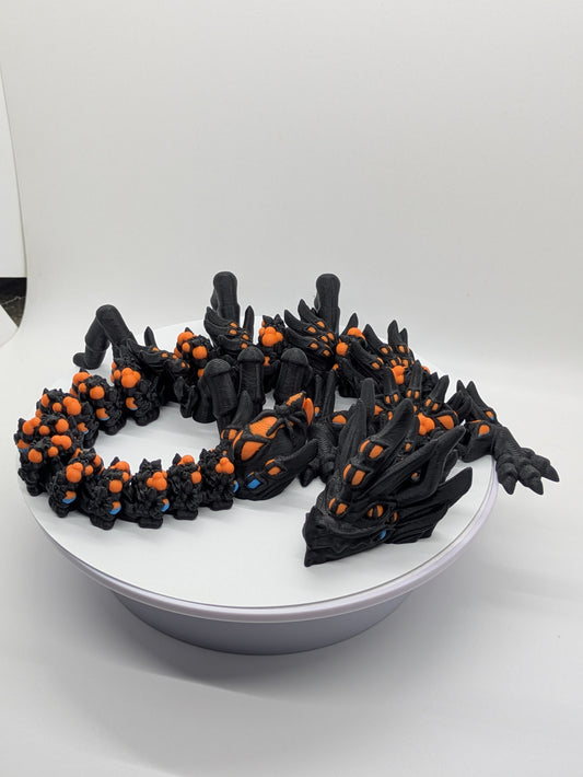 Dragon Spider Black Orange
