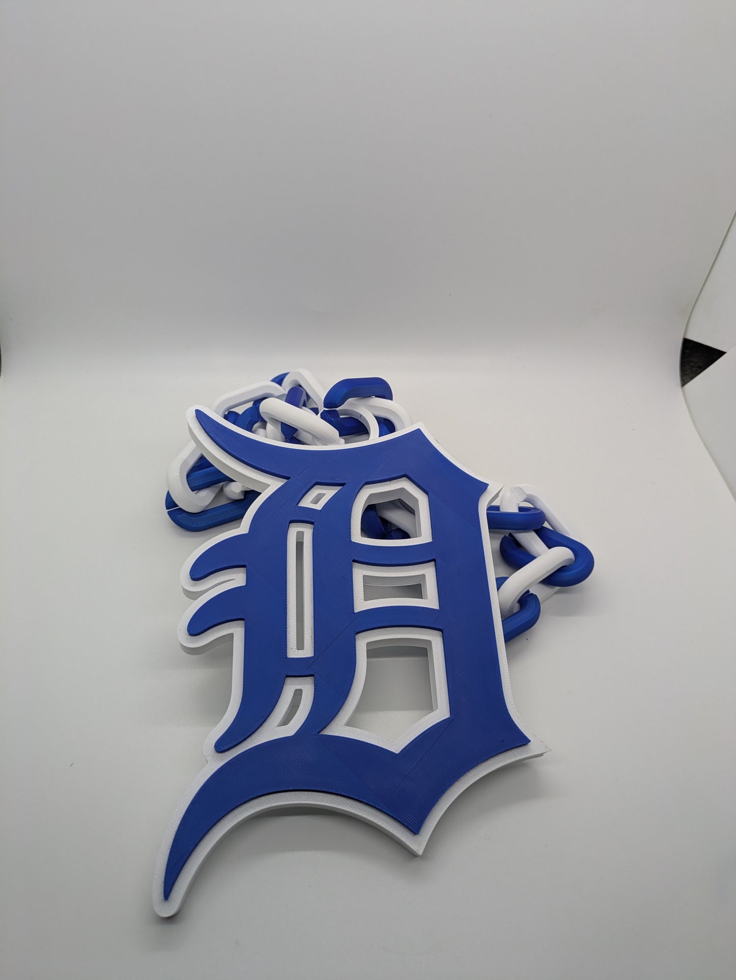 Detroit Old English D -Tigers- Necklace with Charm