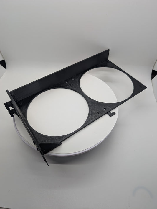 PCIe Dual 120mm Fan Mount Black Sleeper PC