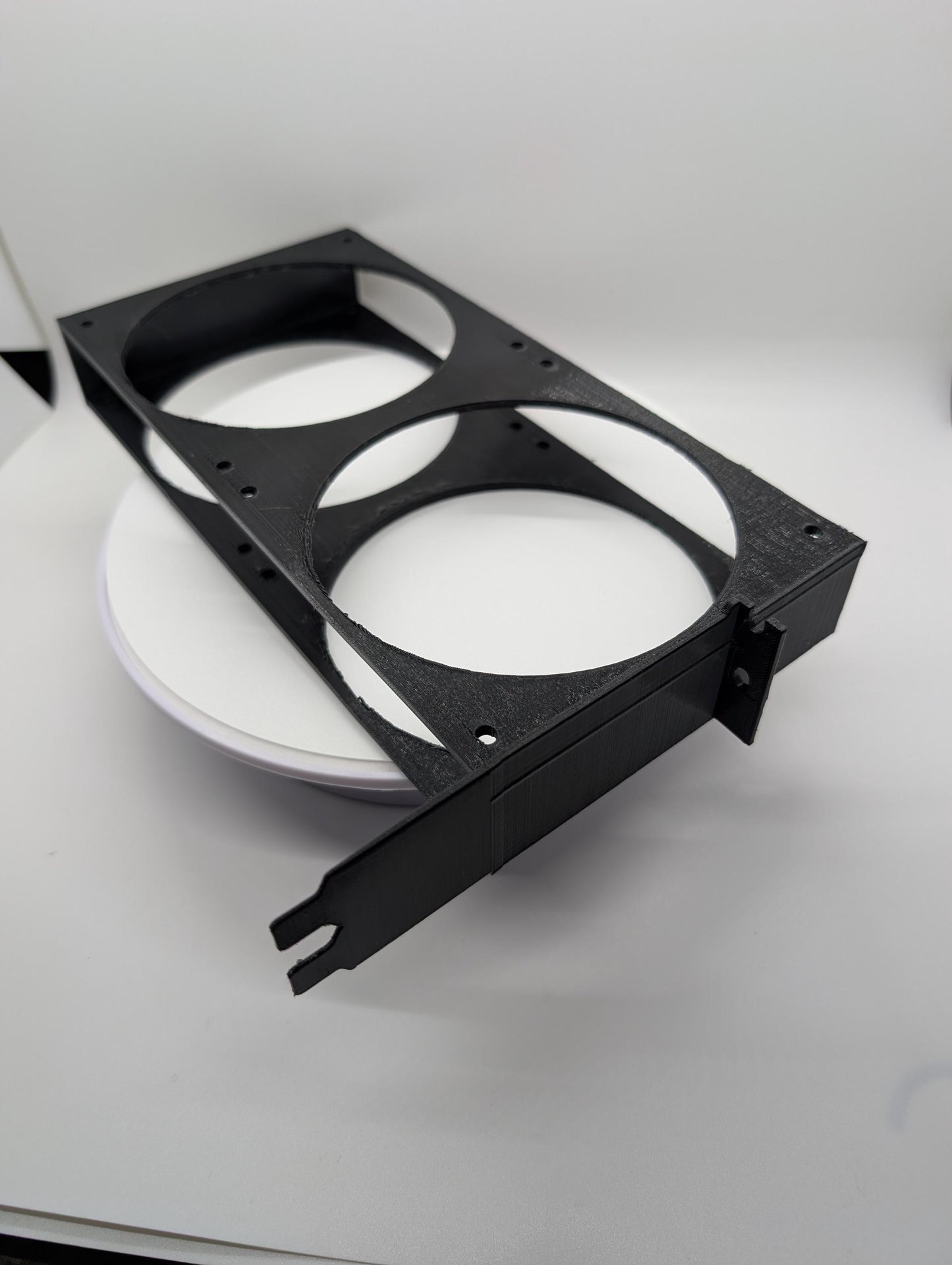 PCIe Dual 120mm Fan Mount. Version 2 beefier mount