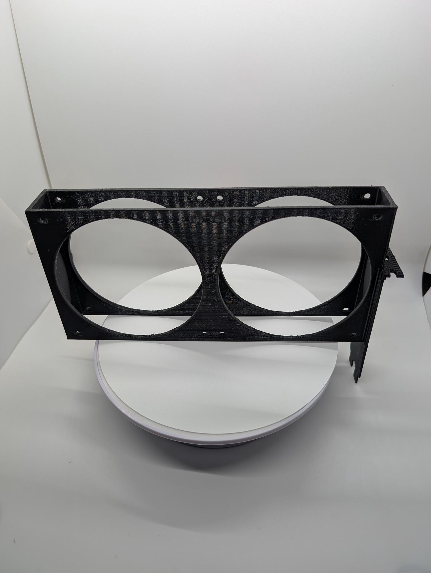 PCIe Dual 120mm Fan Mount. Version 2 beefier mount