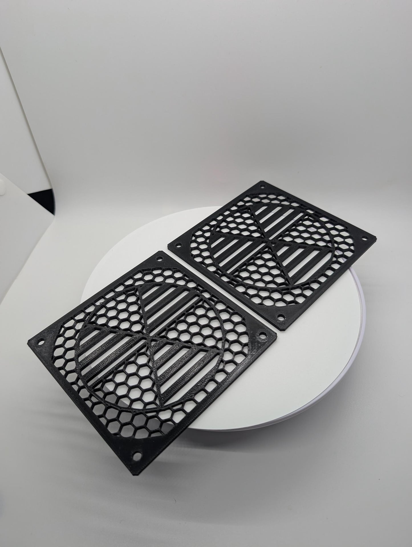 2x - 120mm fan covers Nuke nuclear pattern