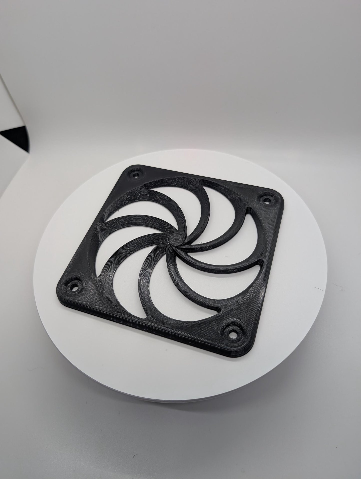 2x - 120mm fan covers Swirl pattern