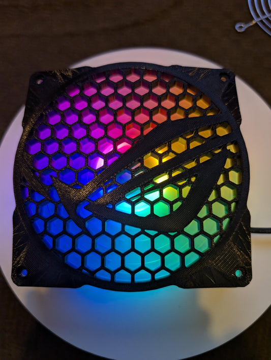 120mm fan cover ROG Republic of Gaming fan cover